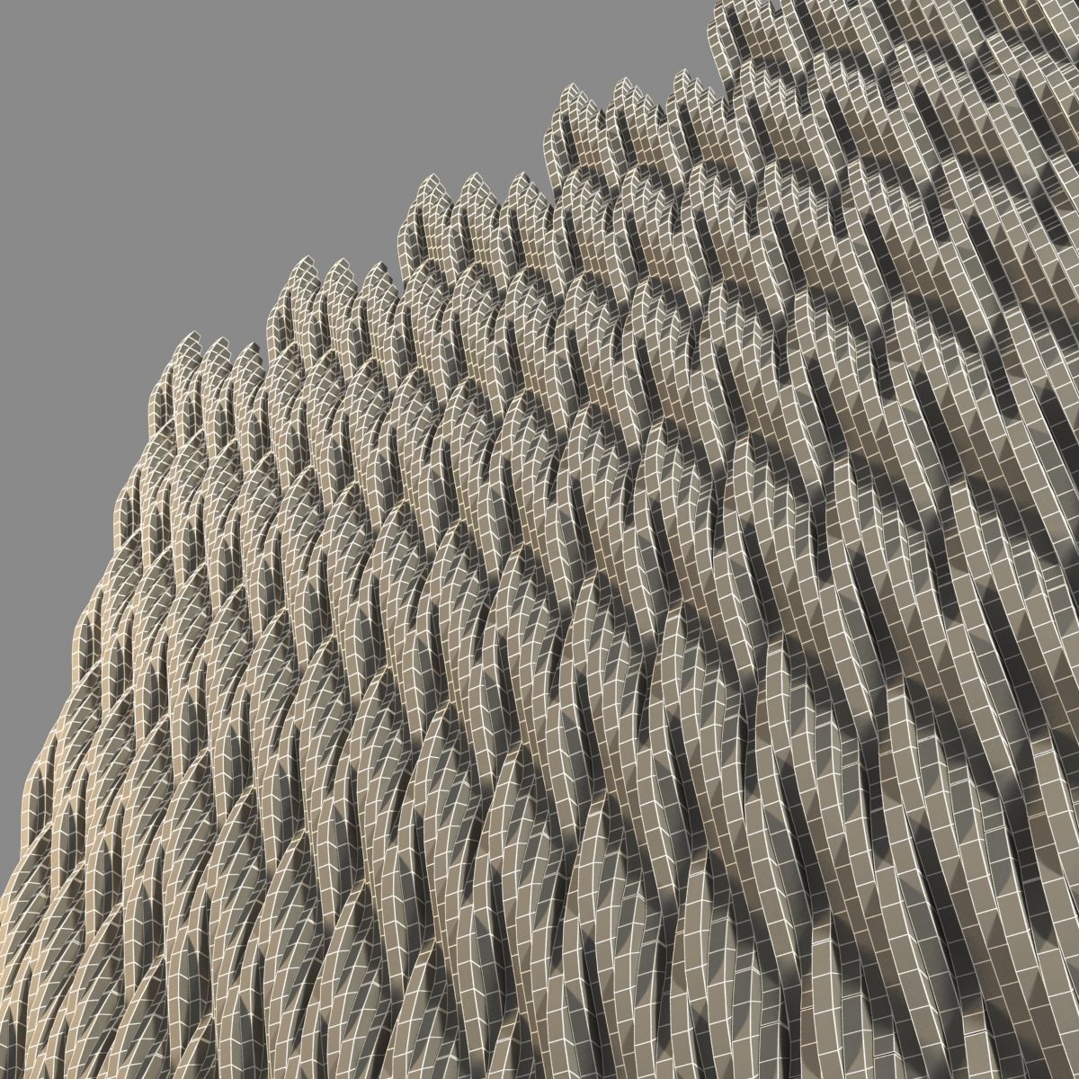 Mosarte Serros 3d Wall Tiles 3D model_6