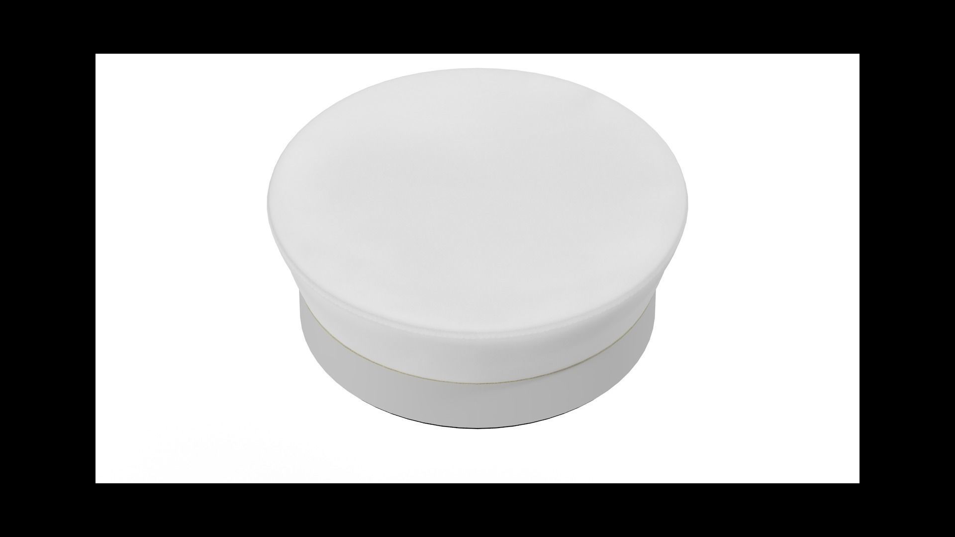 Sweden student cap Low-poly 3D model_2