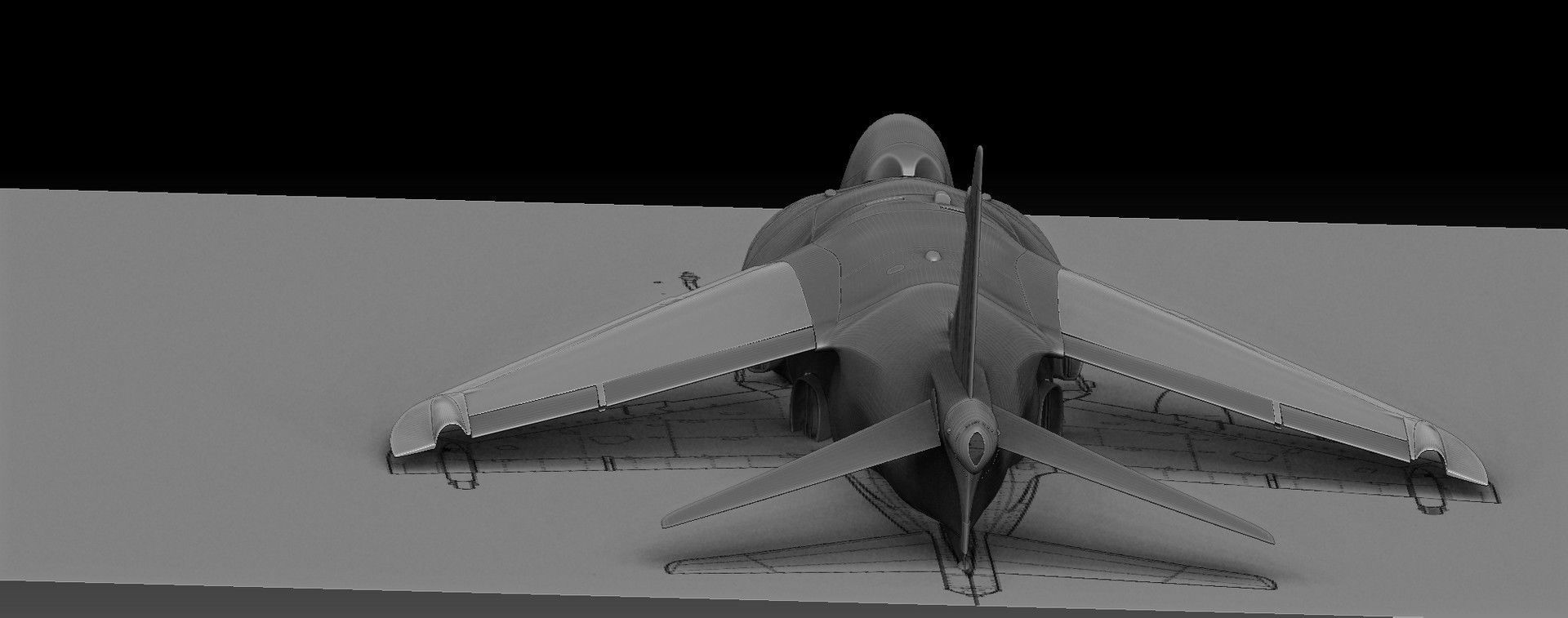 Sea Harrier FRS1 3D model_16