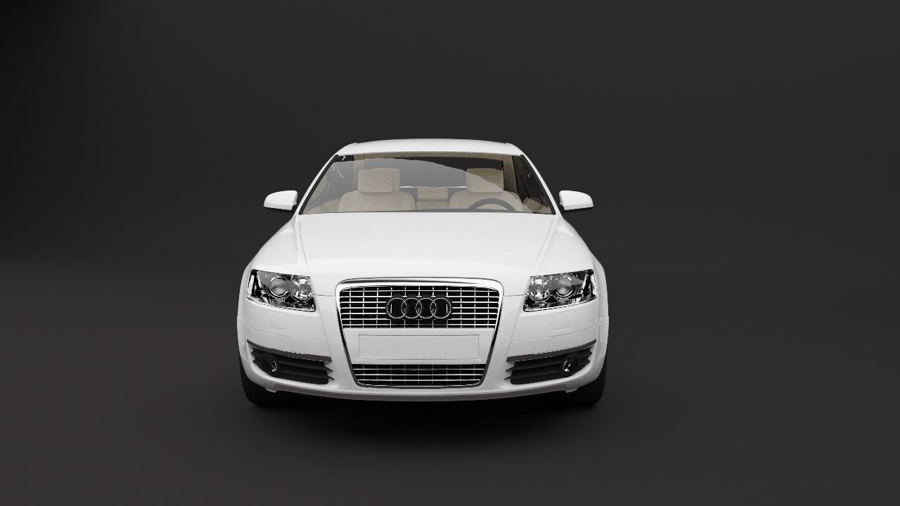 Audi a6 3D model_1