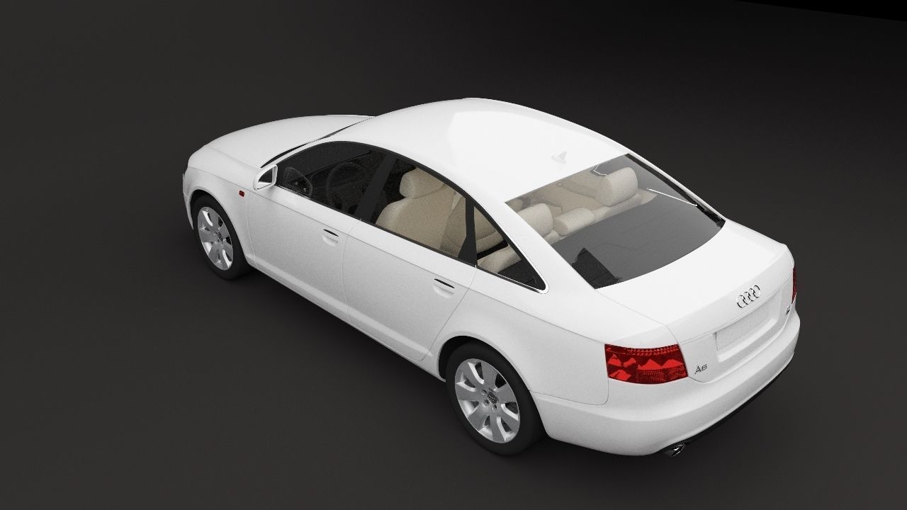 Audi a6 3D model_5