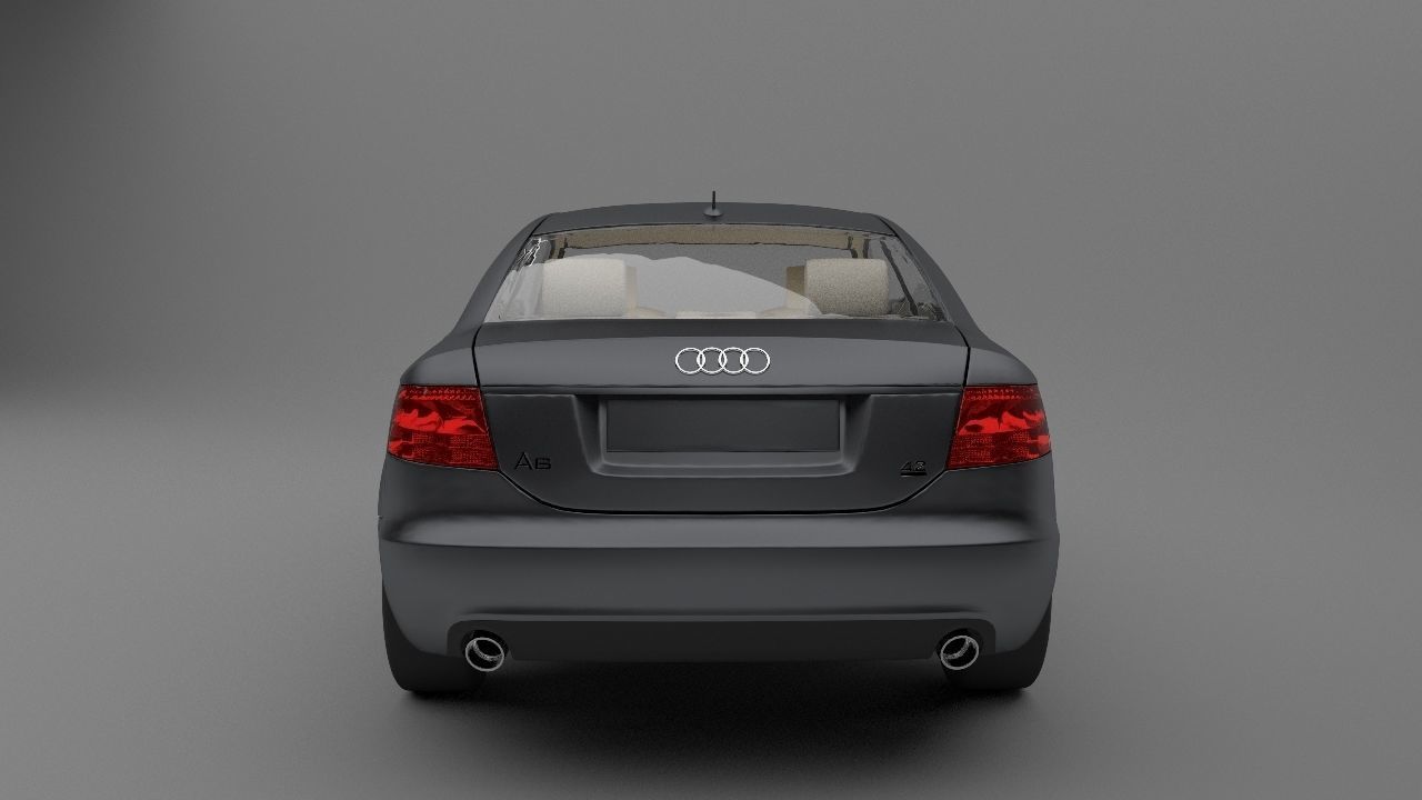 Audi a6 3D model_7