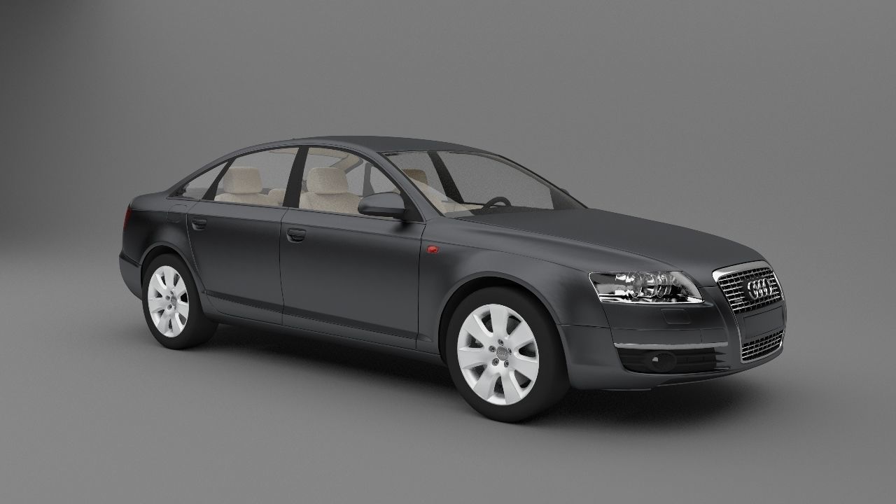 Audi a6 3D model_6