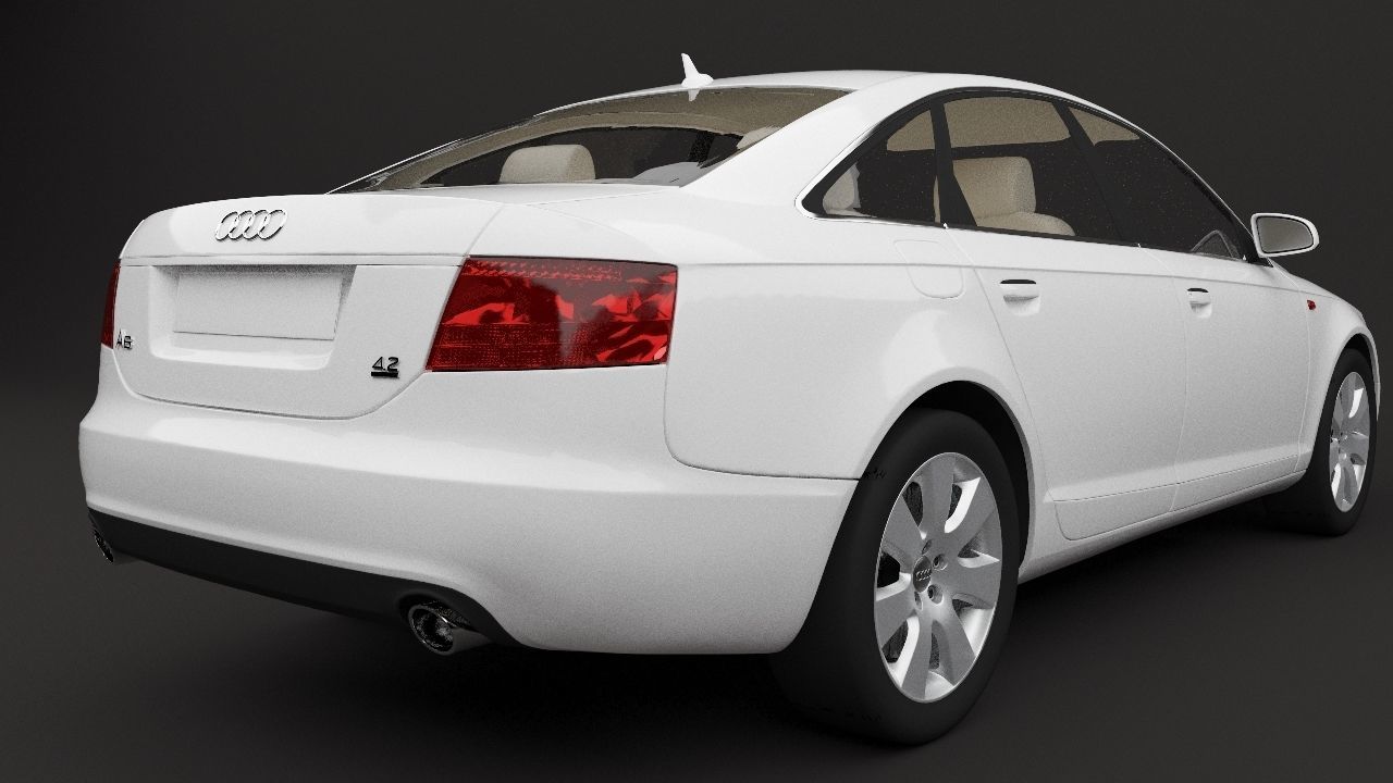 Audi a6 3D model_4