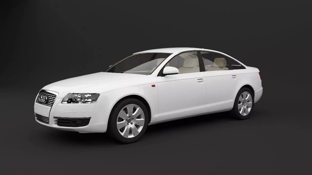 Audi a6 3D model_0