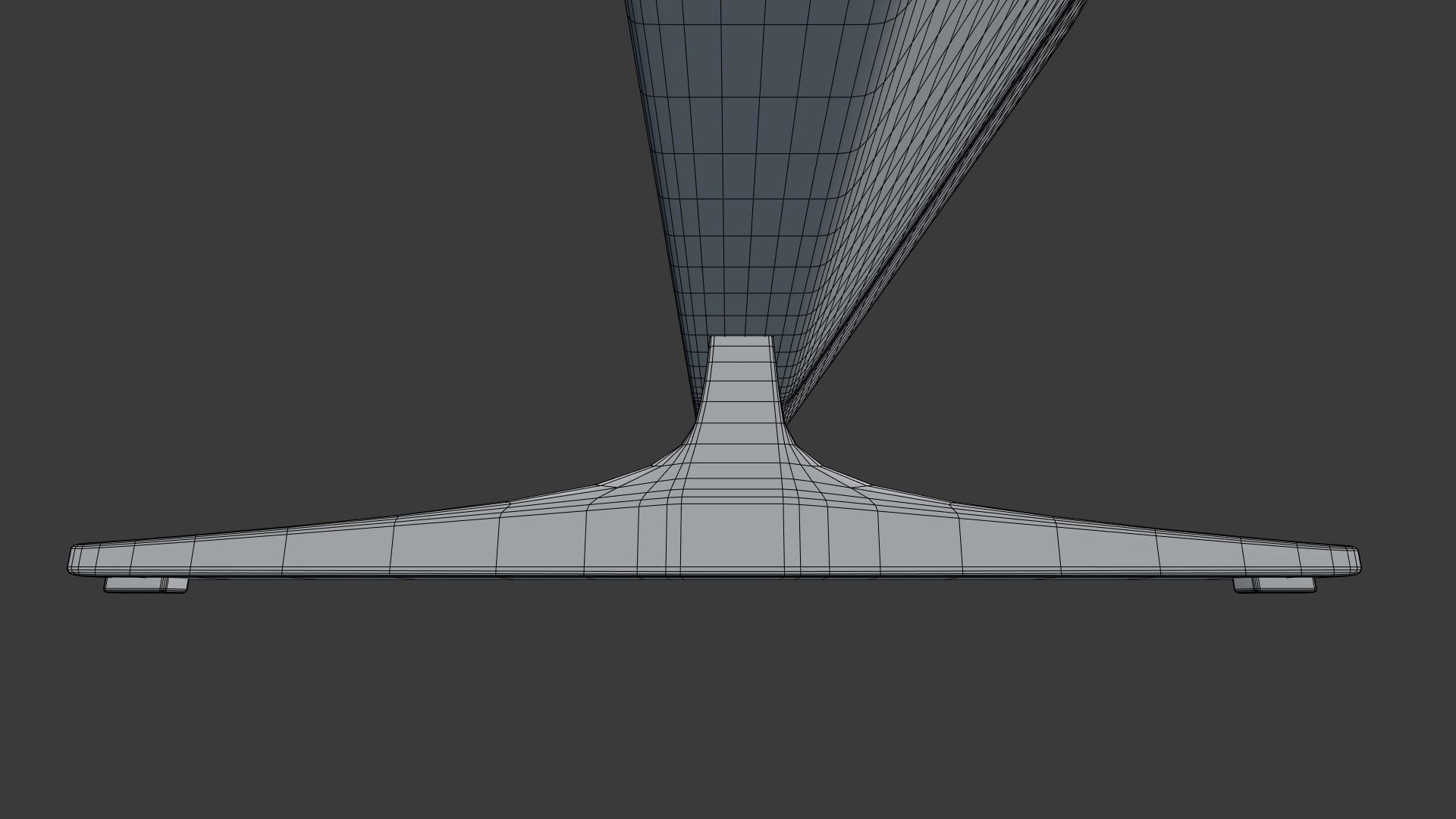 Generic High-Poly Flat Screen TV 3D model_19