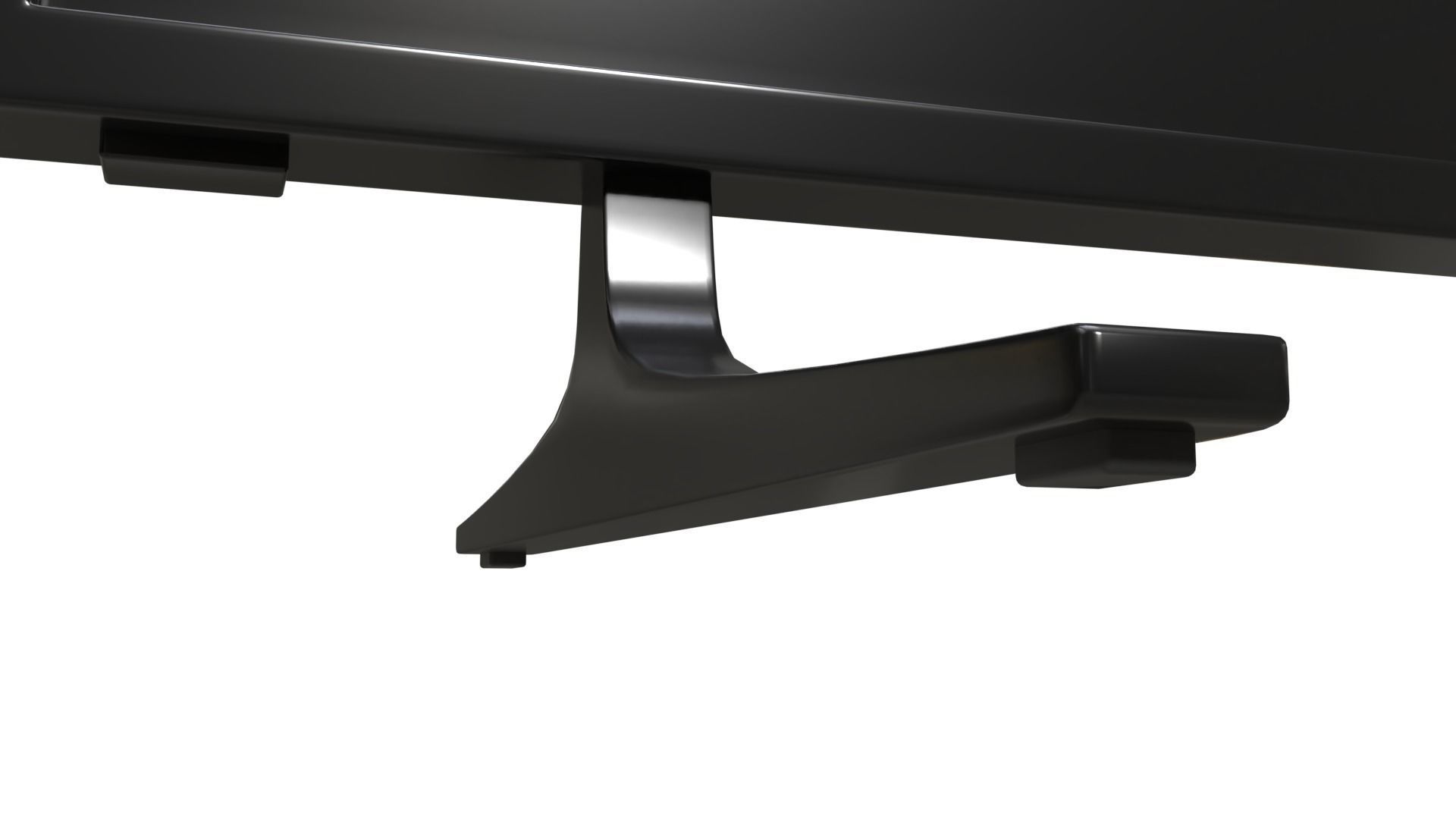 Generic High-Poly Flat Screen TV 3D model_8