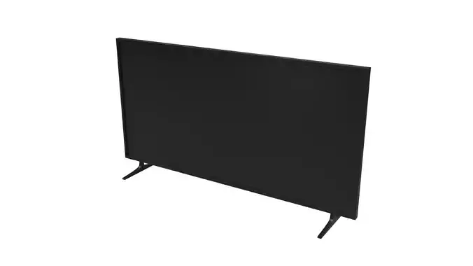 Generic High-Poly Flat Screen TV