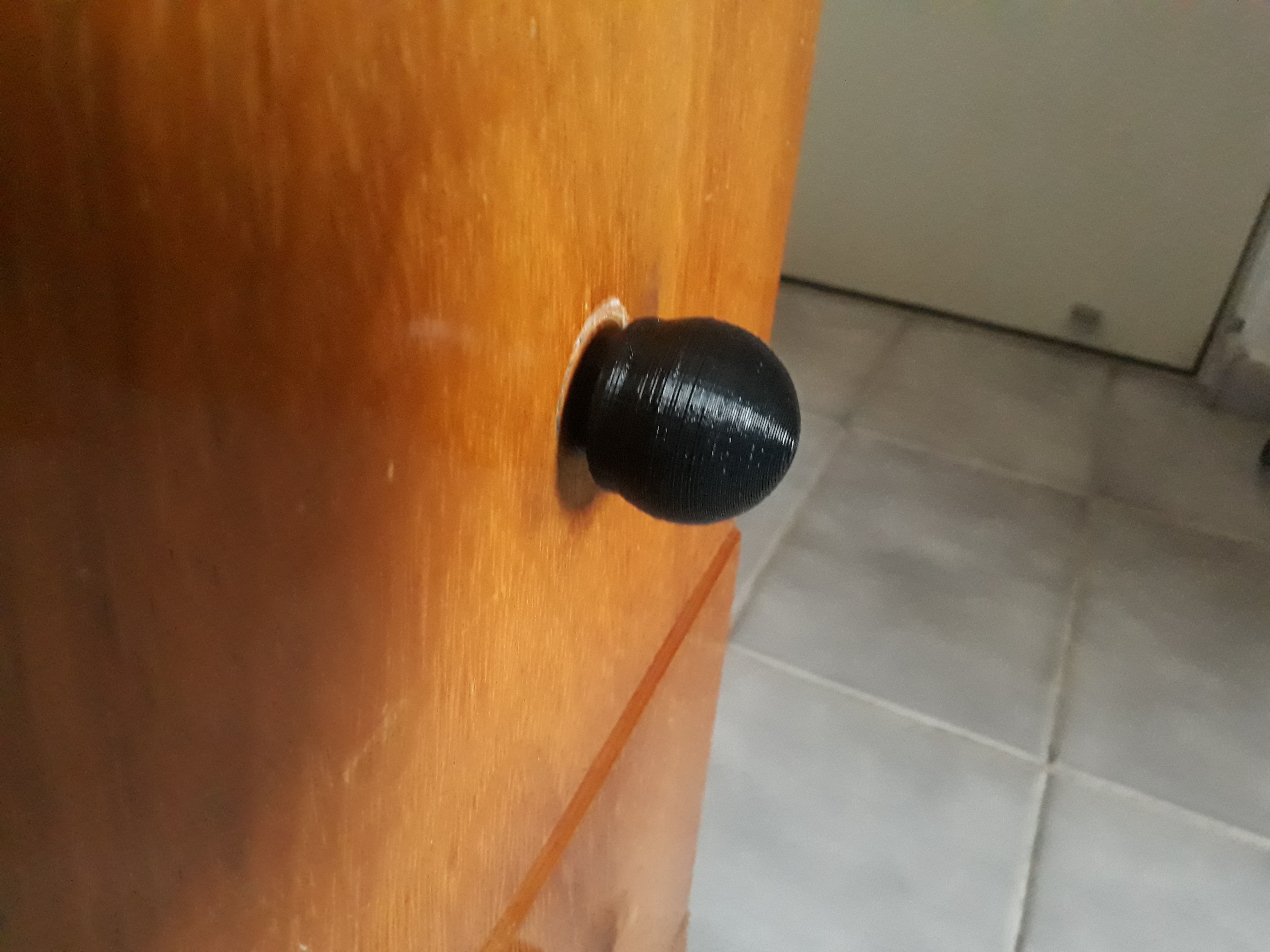 Drawer Handle - Puxador de Gaveta 3D print model_1