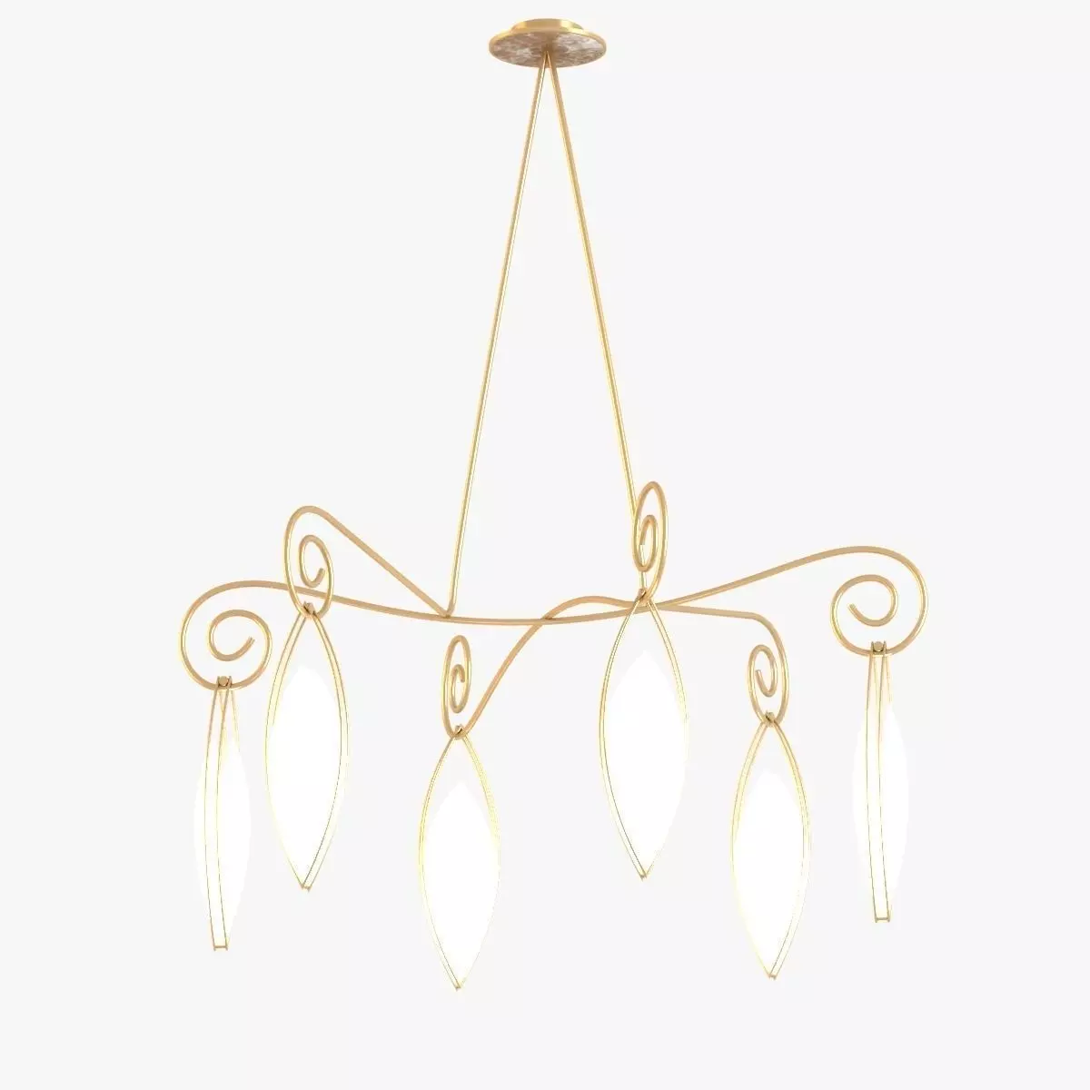 Terzani Creole Ceiling Light 3D model