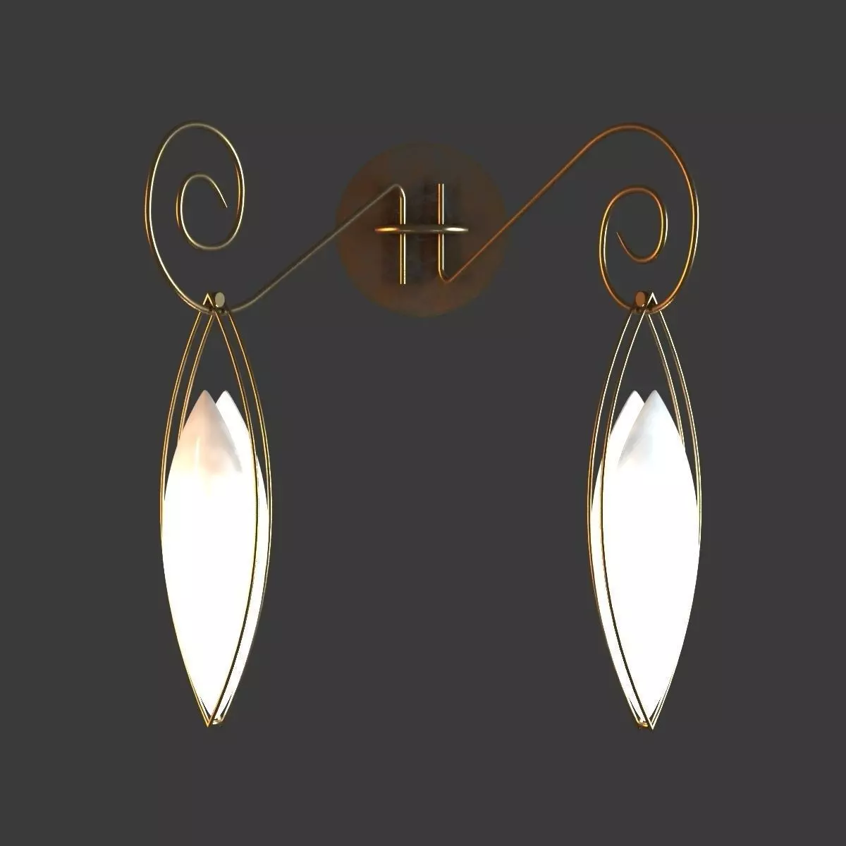 Terzani Creole Wall Light 3D model