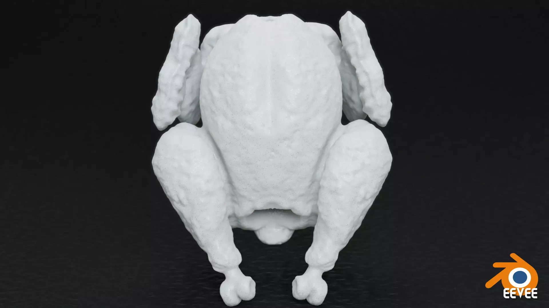Printable Roasted Turkey 3D print model_0