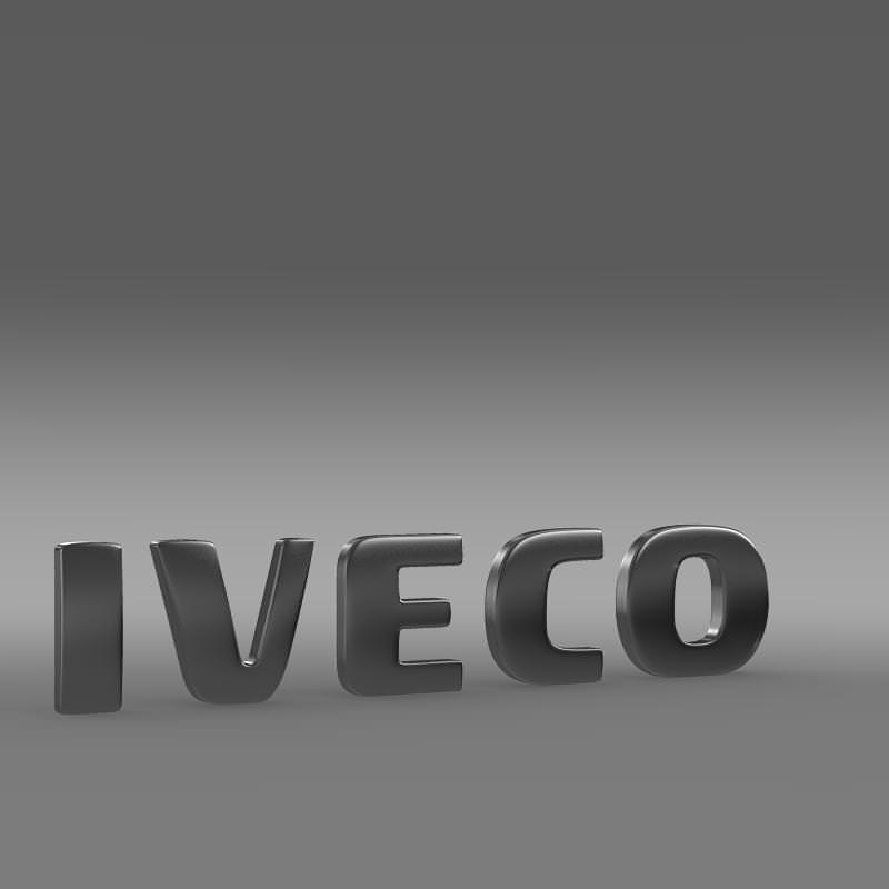 Iveco Logo 3D model_5