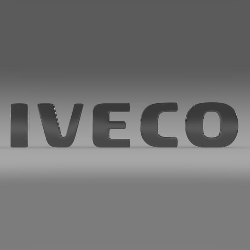 Iveco Logo 3D model_1