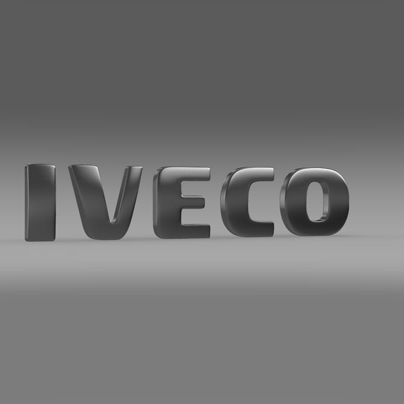 Iveco Logo 3D model_2