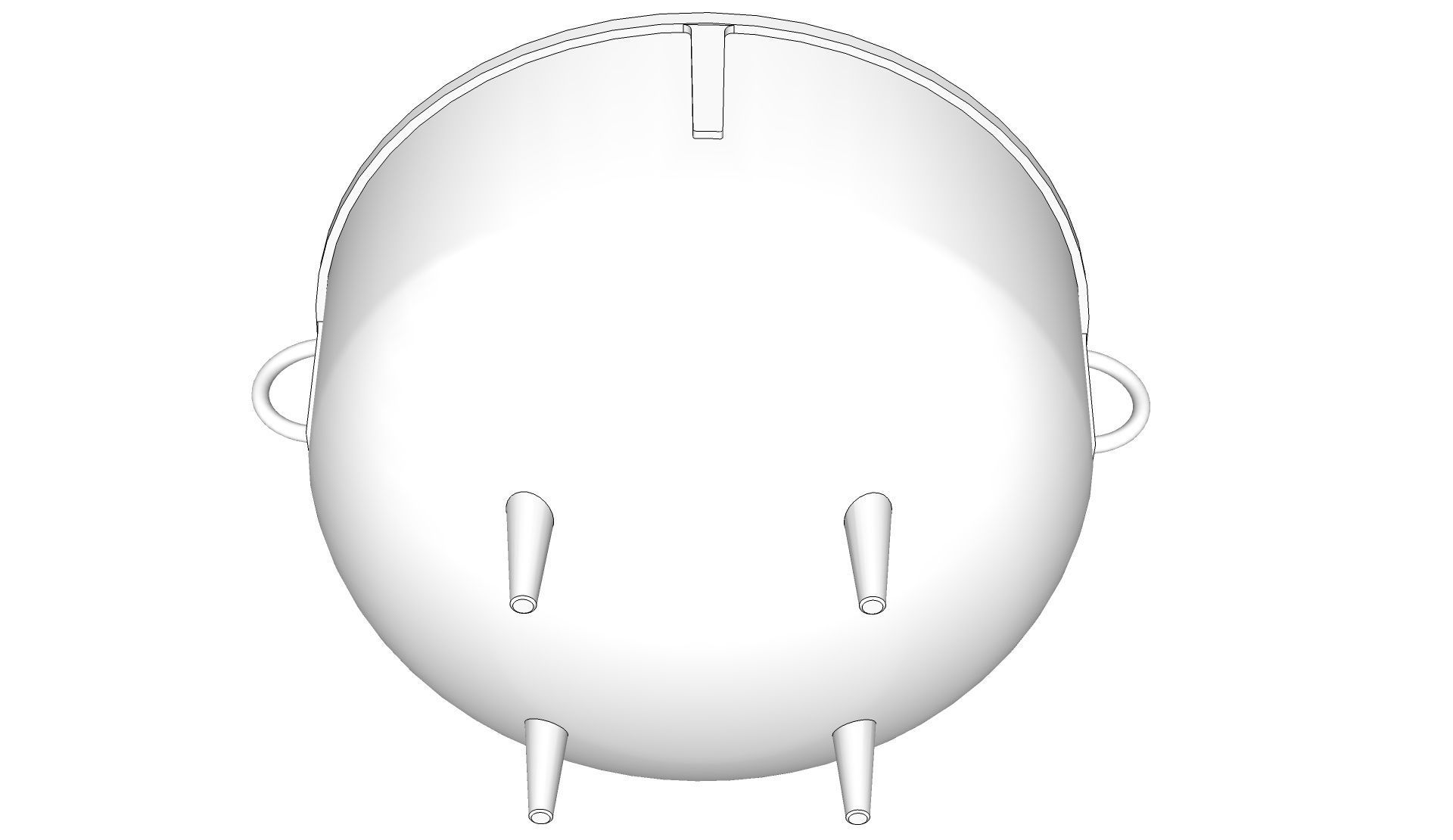 Iron Pot 3D model_14