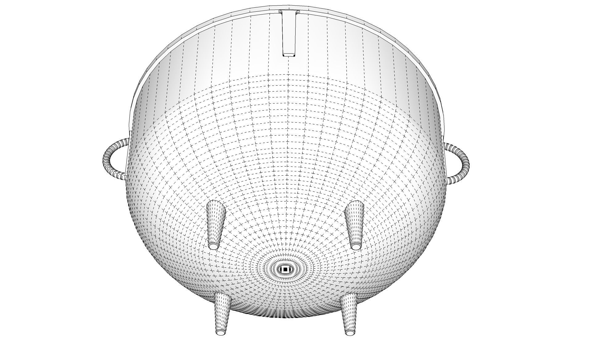 Iron Pot 3D model_15