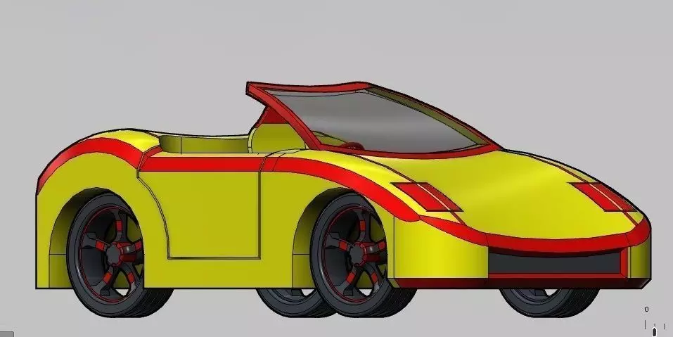 Gt sports car Free 3D model