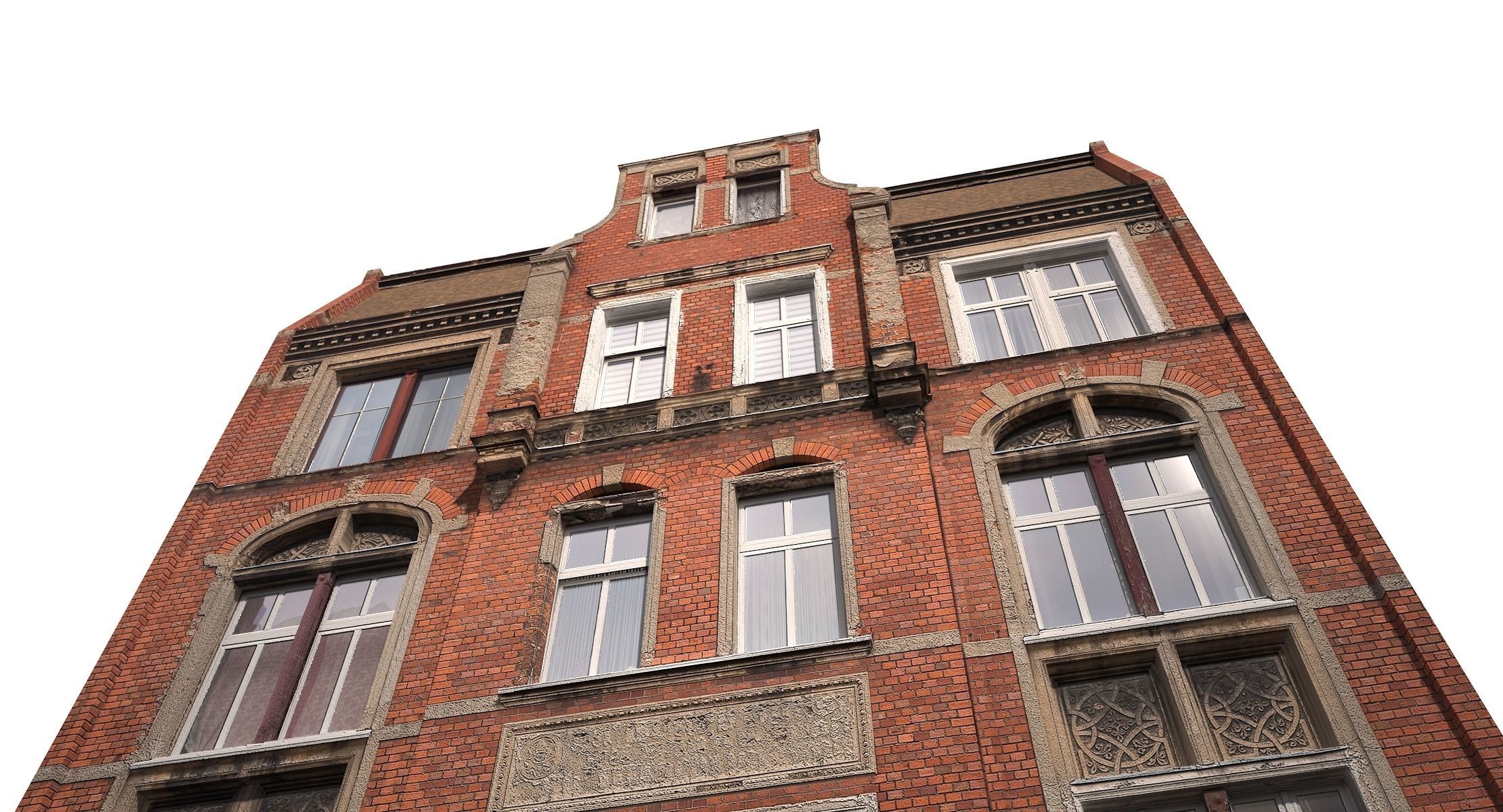 Apartment House 192 Low Poly 3d Model Low-poly 3D model_10