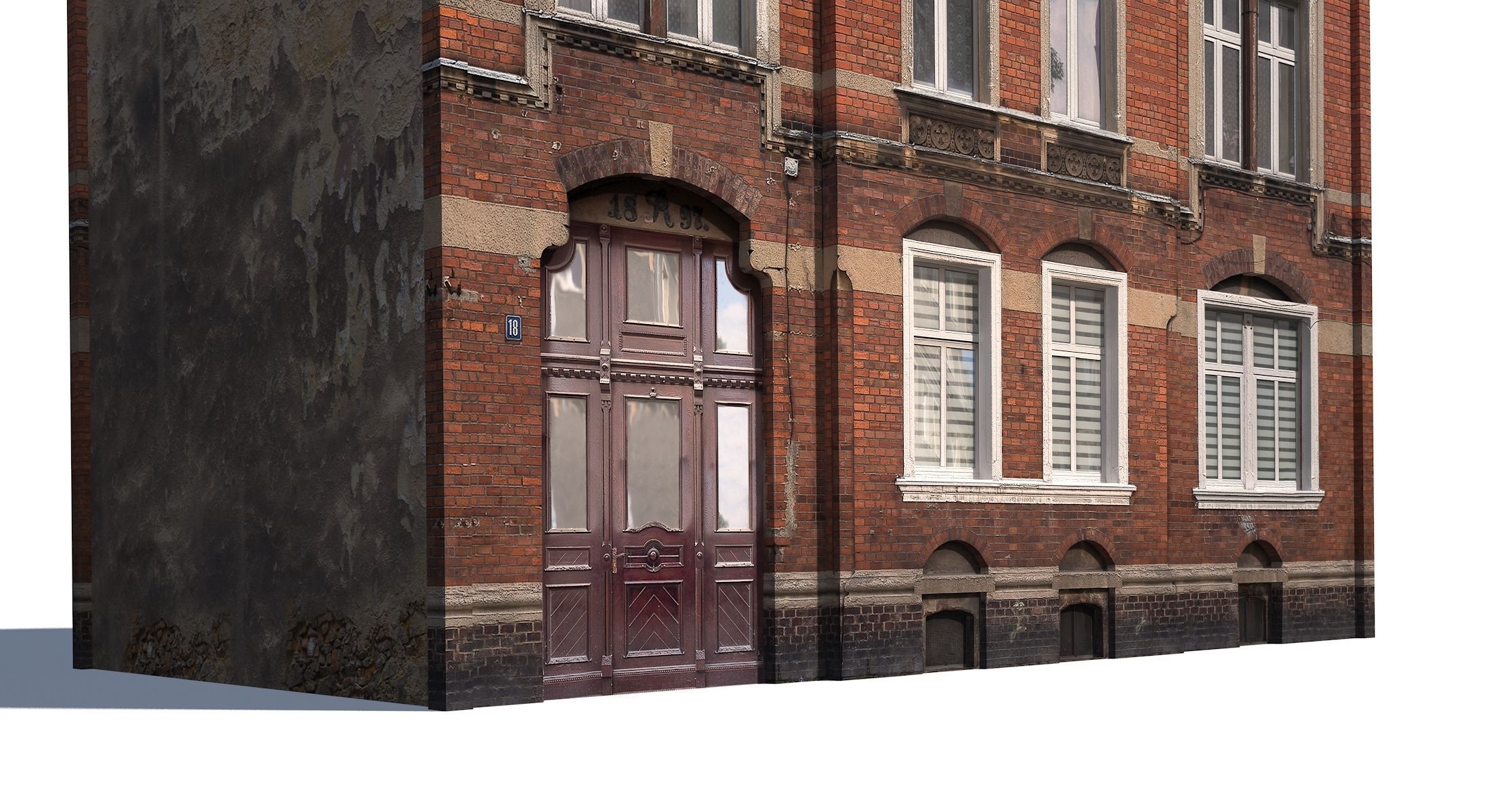 Apartment House 192 Low Poly 3d Model Low-poly 3D model_9