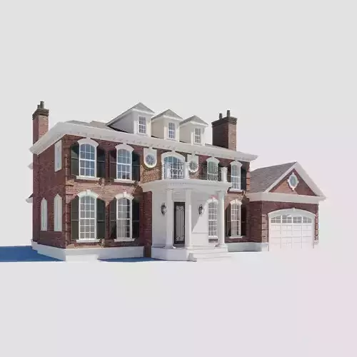 Build005 brick house