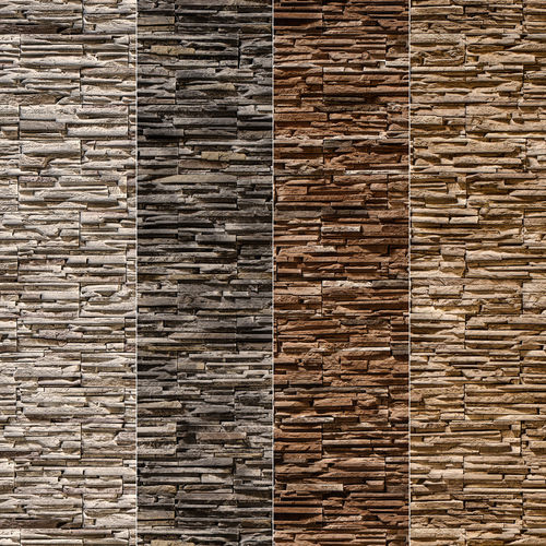 Stone Walls Material 3D model