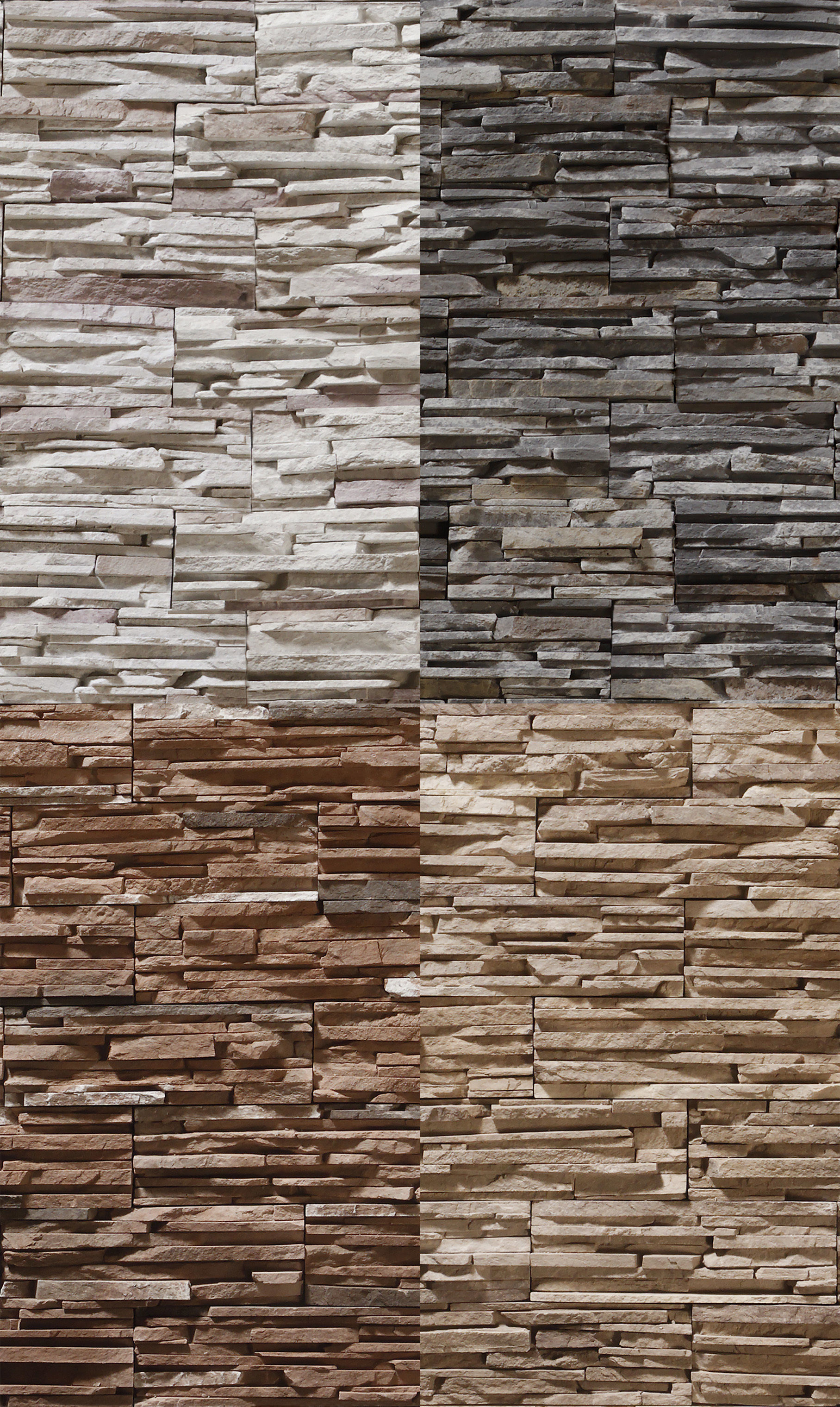 Stone Walls Material 3D model_1