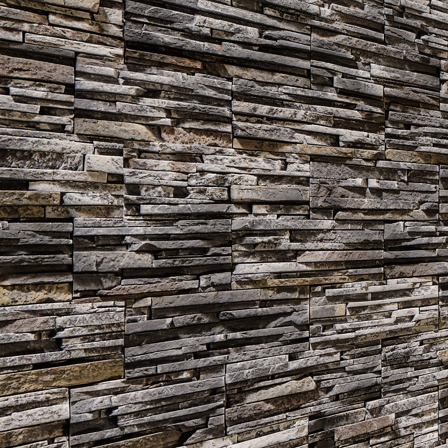 Stone Walls Material 3D model_3