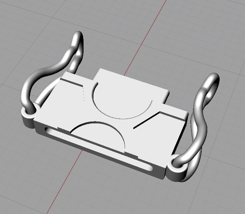 Hex bracelet 3D print model_10