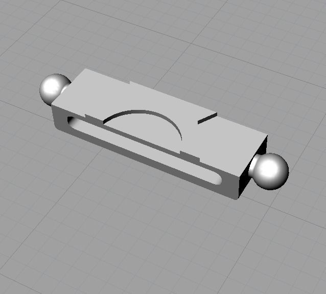 Hex bracelet 3D print model_11