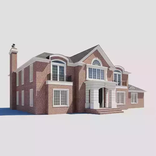 Build006 brick house