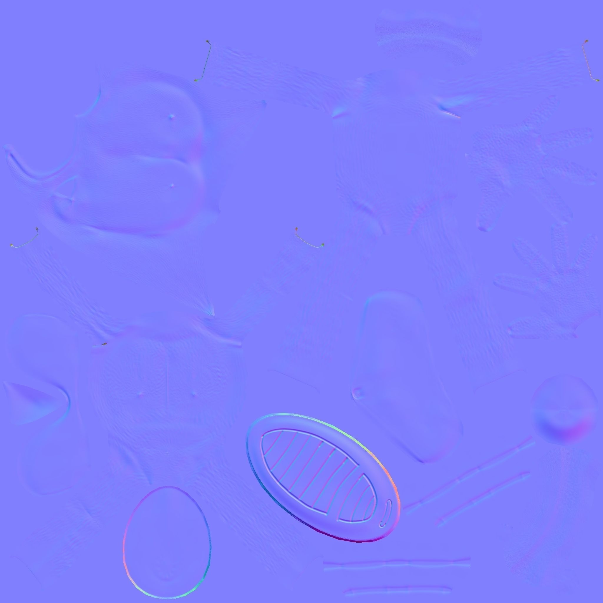 Sonic the Hedgehog Low-poly 3D model_3