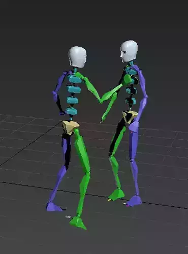 dance 3 two skeletons fighting each
