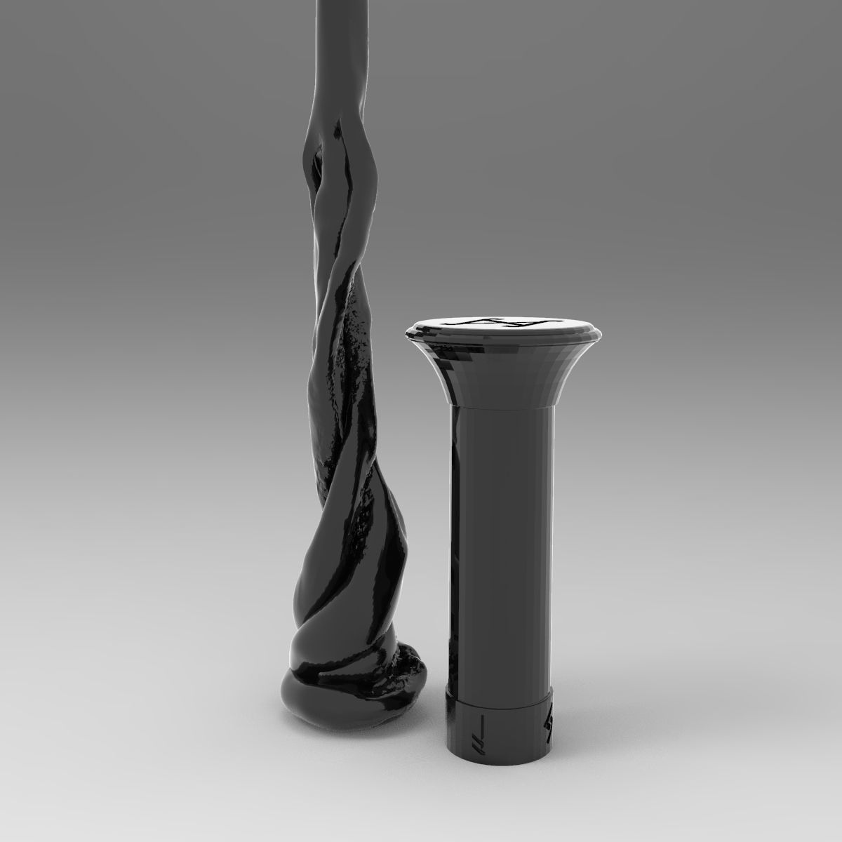 ALBUS DUMBLEDORE WAND - FANTASTIC BEASTS 3D print model_15