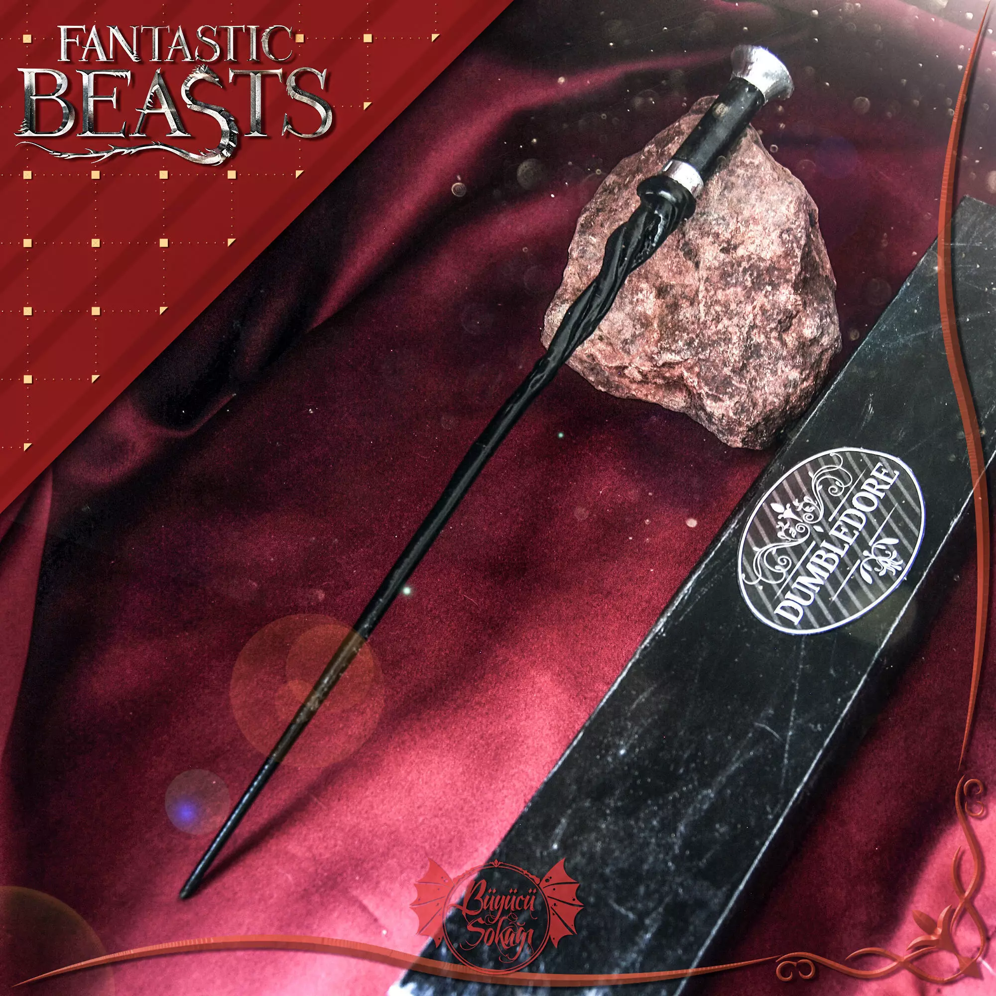 ALBUS DUMBLEDORE WAND - FANTASTIC BEASTS 3D print model_0