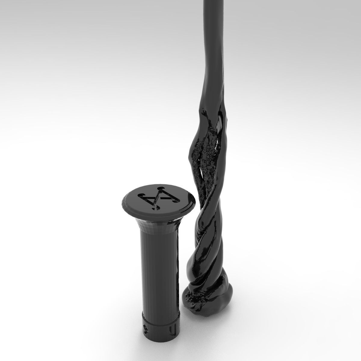 ALBUS DUMBLEDORE WAND - FANTASTIC BEASTS 3D print model_14
