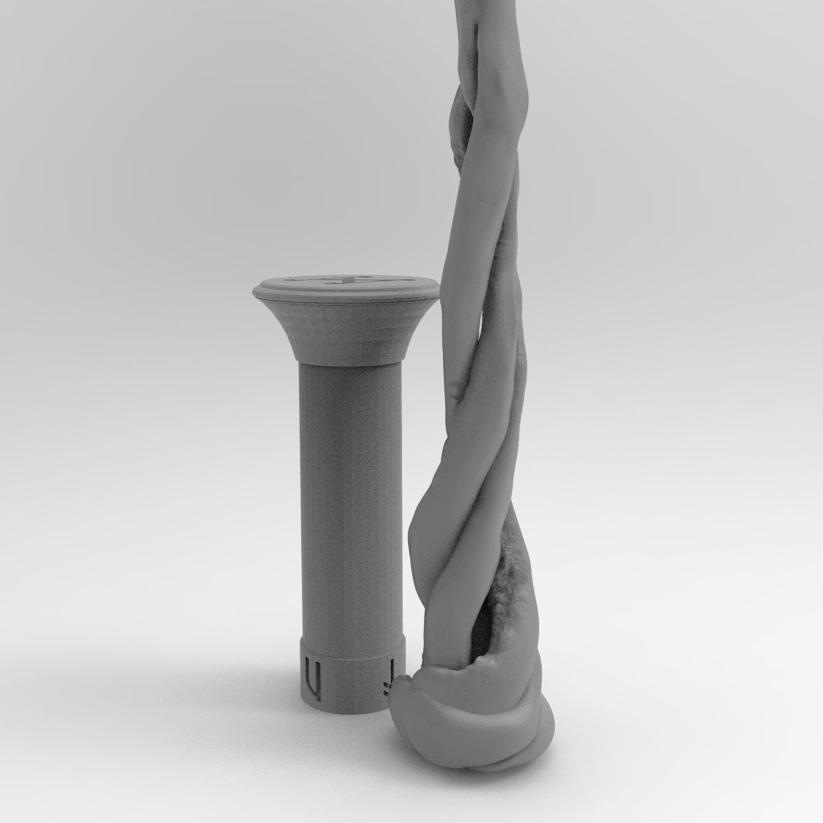 ALBUS DUMBLEDORE WAND - FANTASTIC BEASTS 3D print model_20