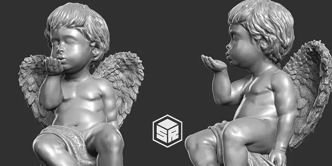 Little Angel 3D print model