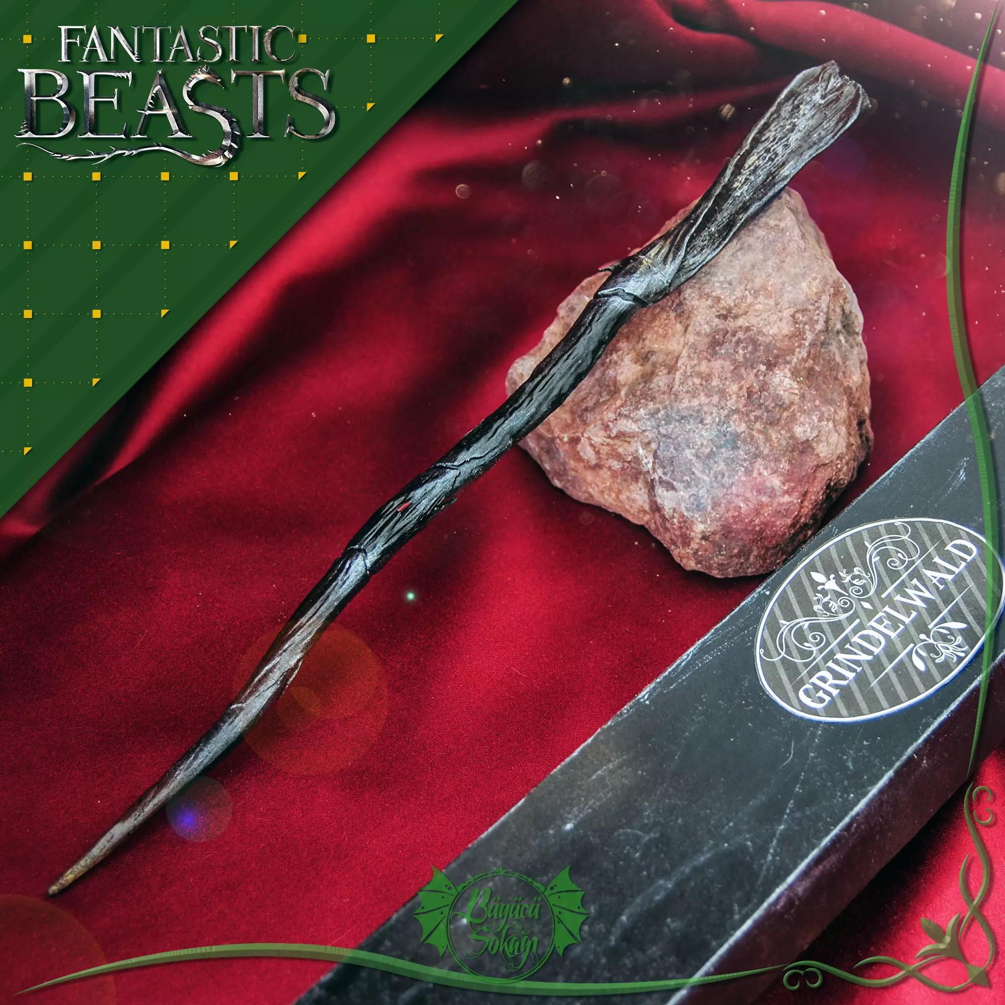 GELLERT GRINDELWALD WAND - FANTASTIC BEASTS 3D print model_0