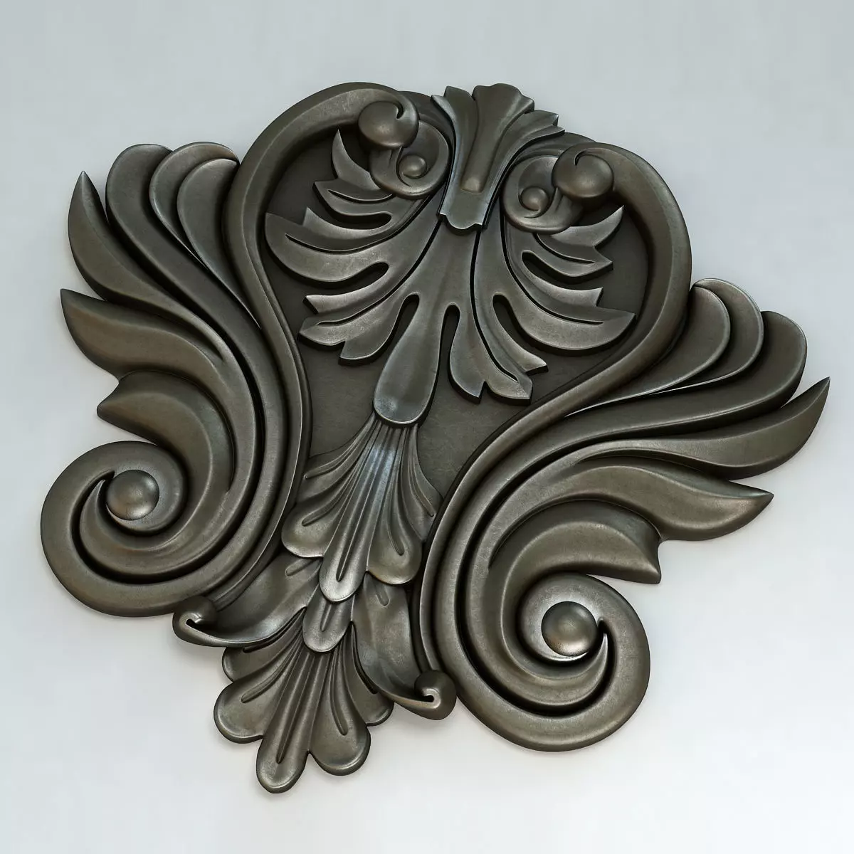 decor decorative medallion 3D model_0