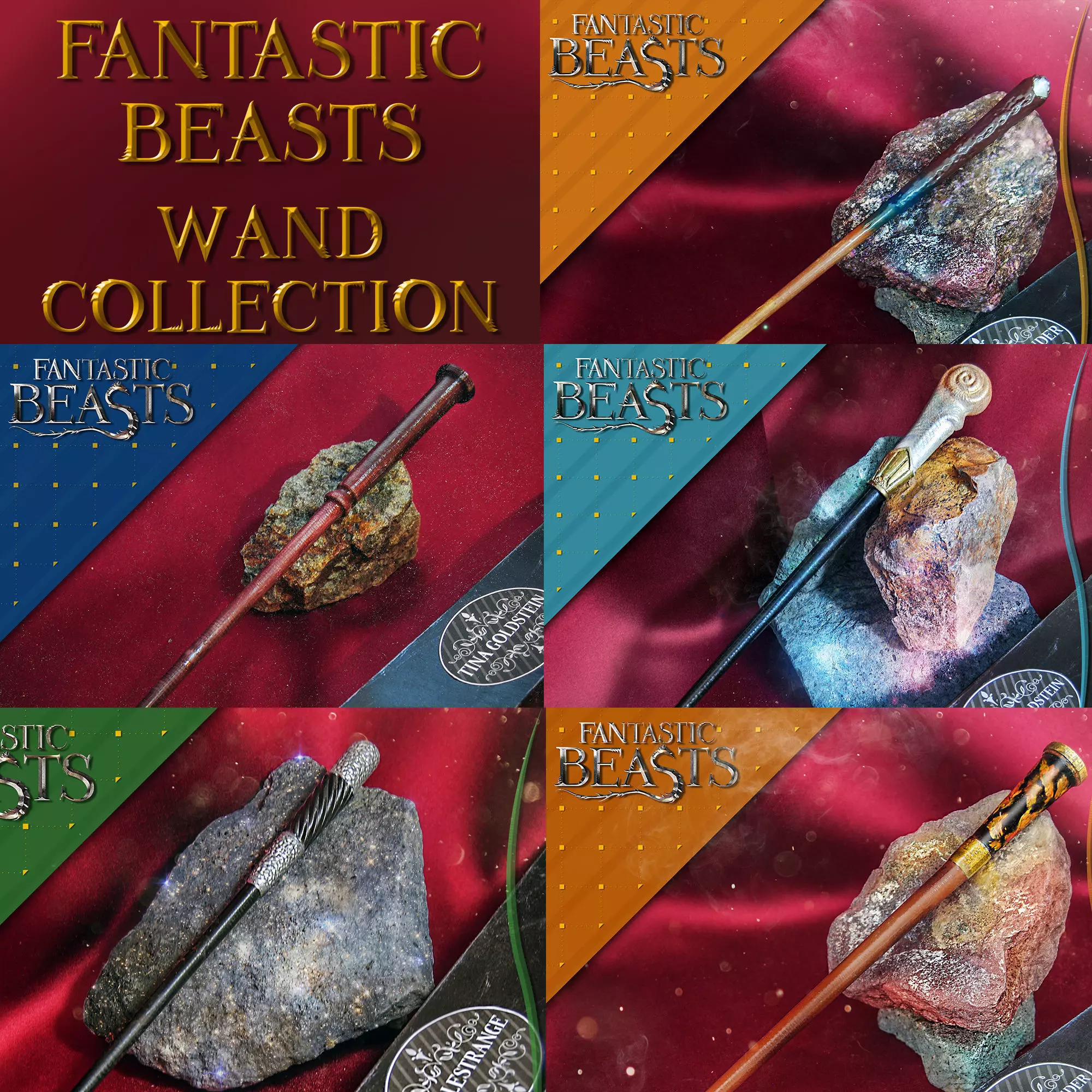 FANTASTIC BEASTS WAND COLLECTION 1 3D print model_0