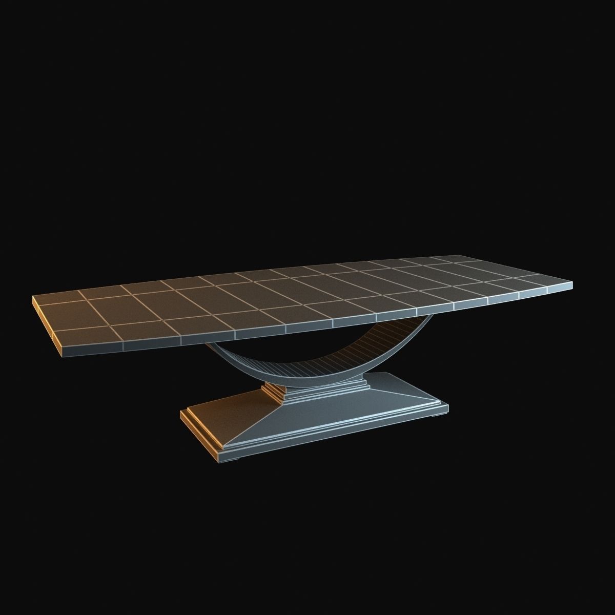Colombo Stile Decodieci Dinning Table 3D model_3
