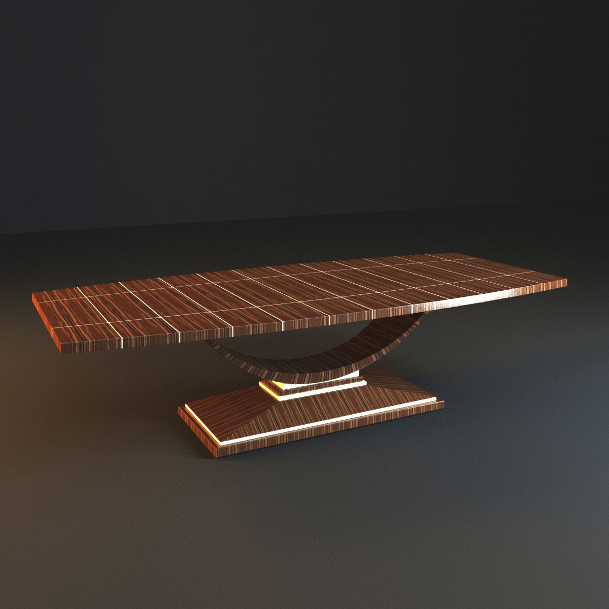 Colombo Stile Decodieci Dinning Table 3D model_6