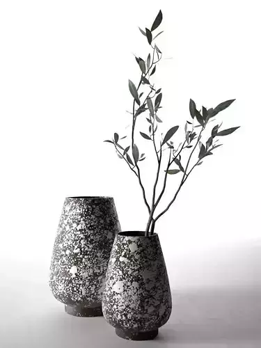 Icing Vases 3D model