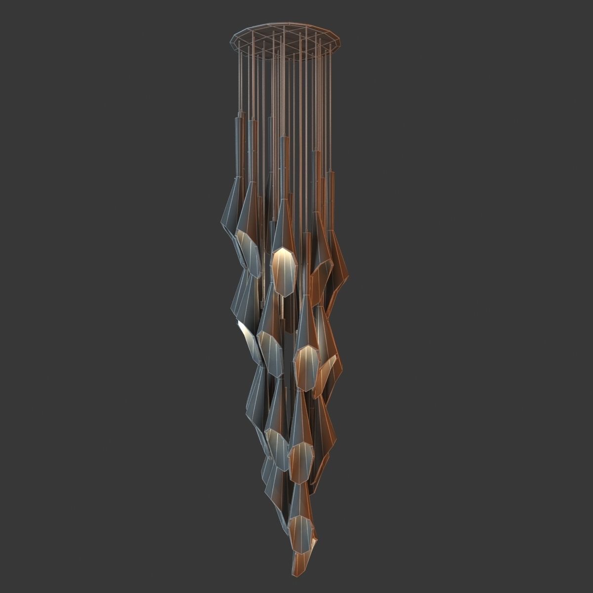 Terzani Calle Ceiling Light 3D model_6
