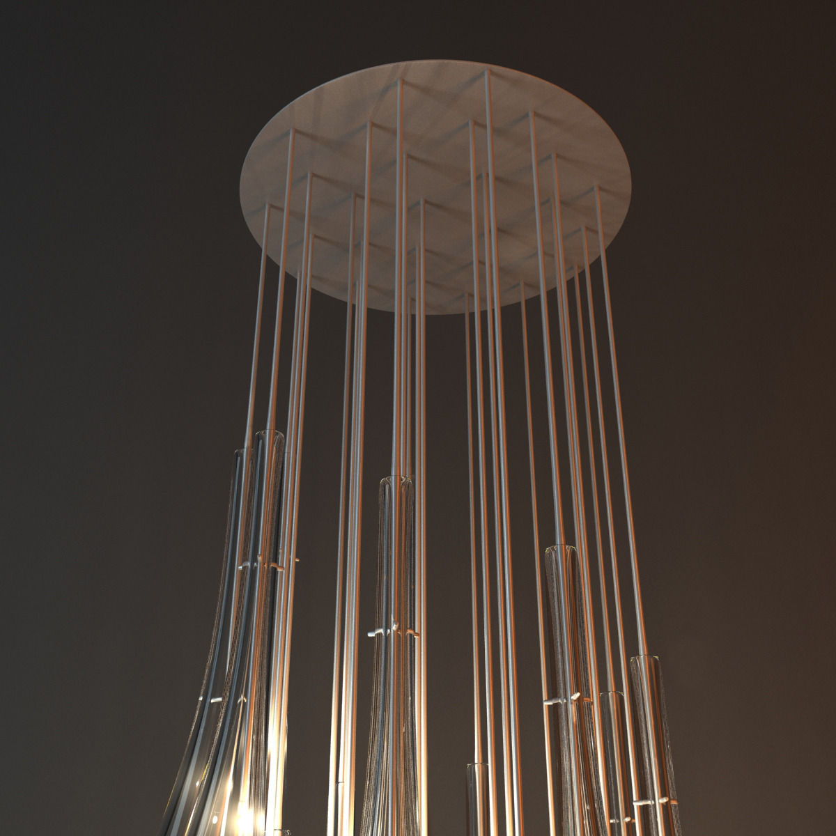 Terzani Calle Ceiling Light 3D model_10