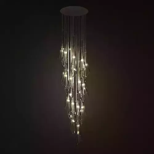 Terzani Calle Ceiling Light 3D model