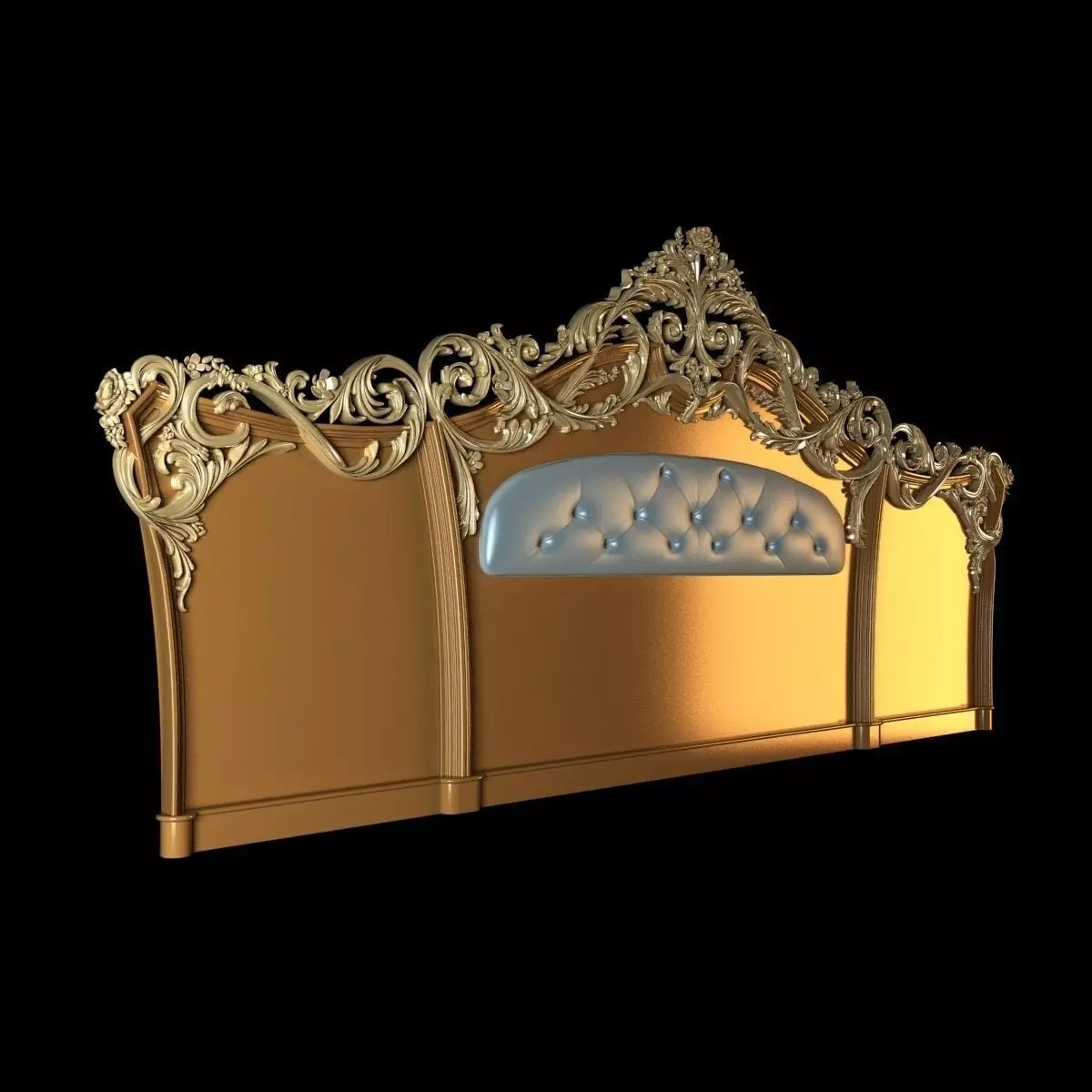 Bacci Stile Jadore Bed Head 3D model_0