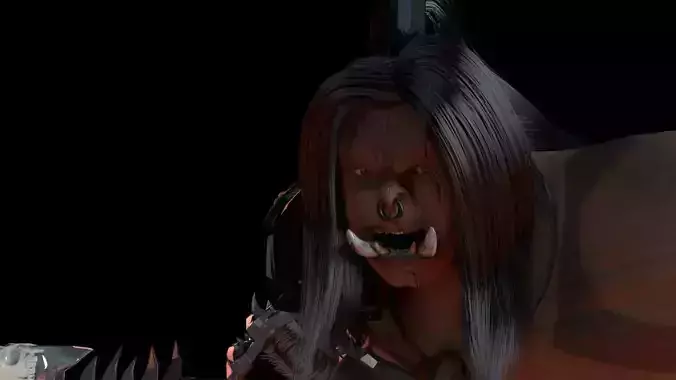 Groms Hellscream 3D Model 