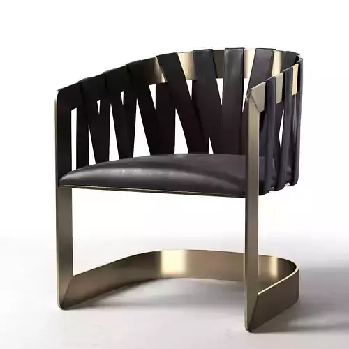 Kara Mann Barrel Chair 3D model